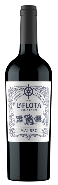 botella de vino la flota